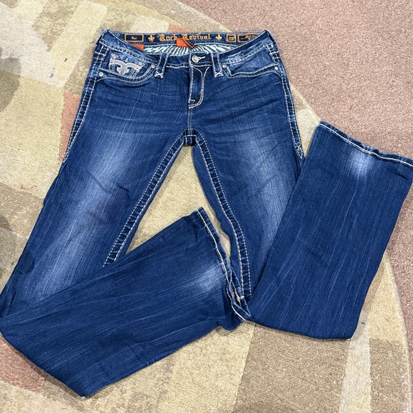 Rock Revival MidRise Boot Cut Denim - Picture 2 of 9